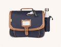 Cartable Camille bleu 38cm poche gourde