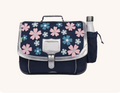 Cartable Hortense bleu 38cm poche gourde