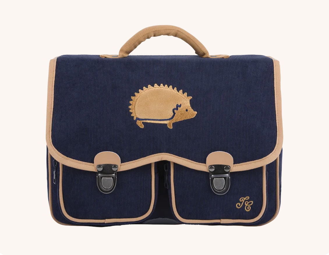 Cartable Hérisson Tann's x Tartine et Chocolat 33cm