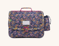 Cartable Elena bleu 38cm poche gourde