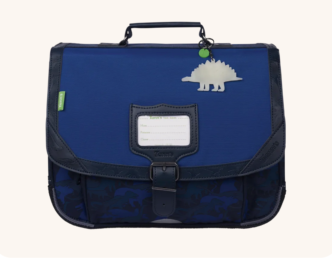 Cartable Basile bleu 35cm